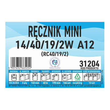 MP Papier Producent Ręczników w roli, Producent Ręczników Autocut