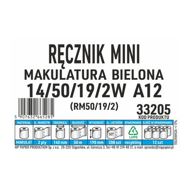 MP Papier Producent Ręczników w roli, Producent Ręczników Autocut
