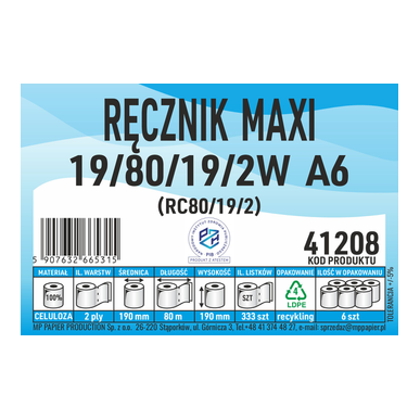 MP Papier Producent Ręczników w roli, Producent Ręczników Autocut