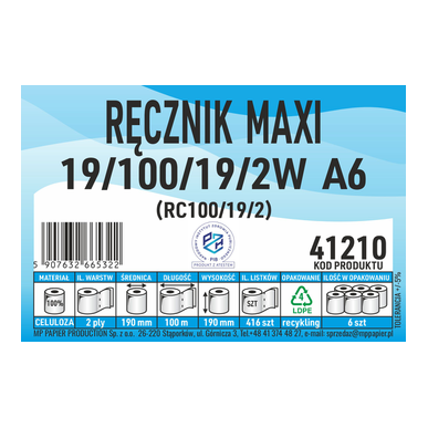 MP Papier Producent Ręczników w roli, Producent Ręczników Autocut