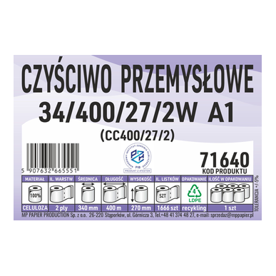 MP Papier Producent Czyściwa Przemysłowego